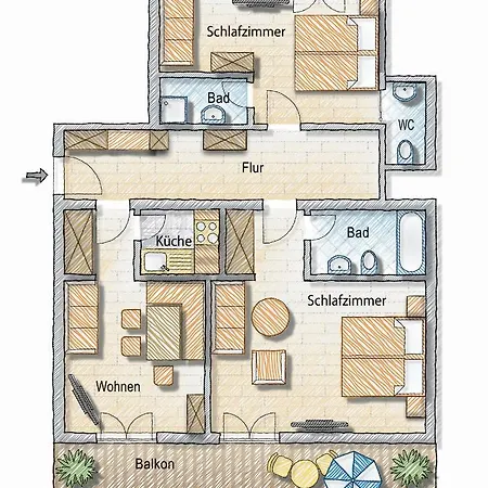 Haus Bartlmae דירה לופר